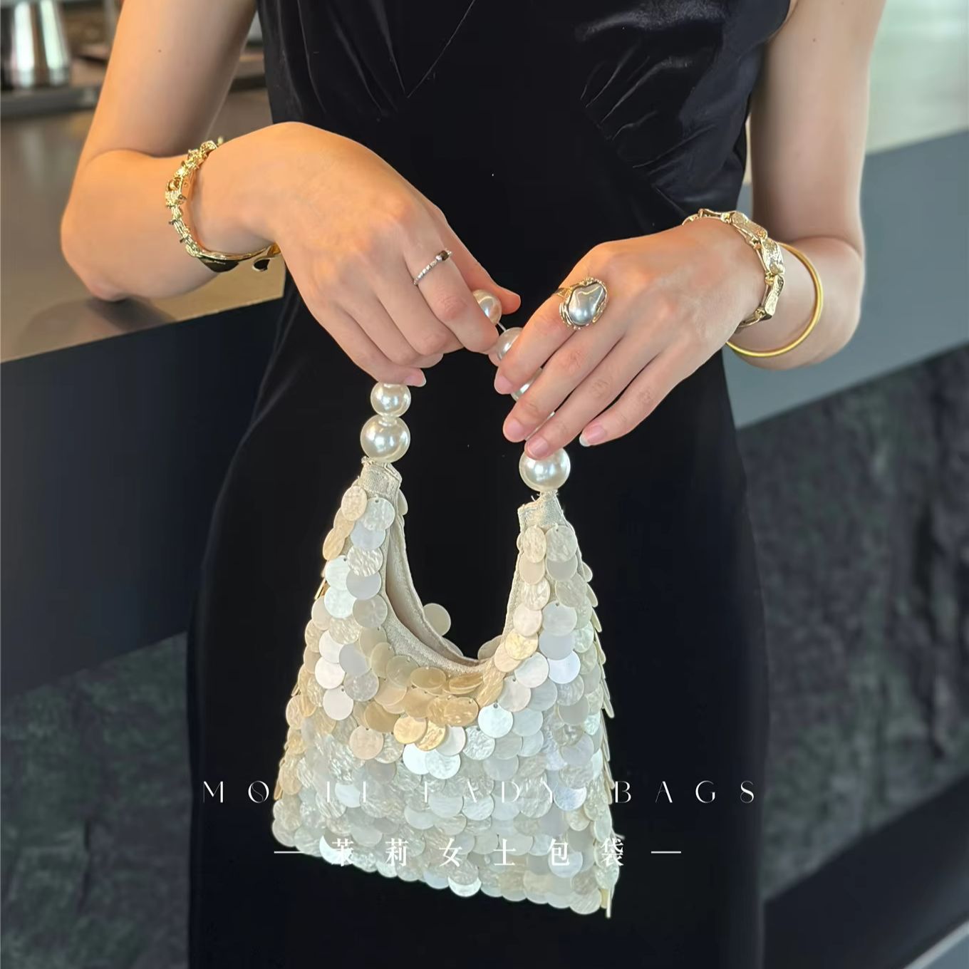 Handmade Shell Sequin Women's  - đánh giá và giá Interior Design Elegant