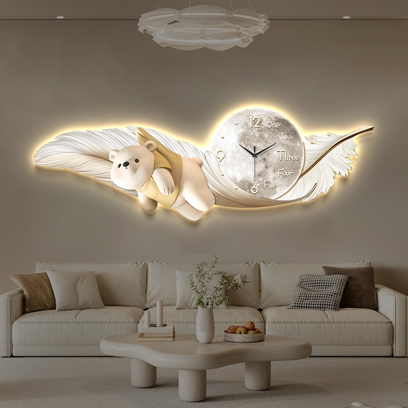 Luxury Large Wall Clock Temper - đánh giá và giá Interior Design Luxury House