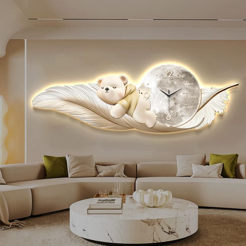 Luxury Large Wall Clock Temper - đánh giá và giá Interior Design Luxury House