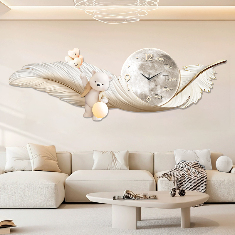 Luxury Large Wall Clock Temper - đánh giá và giá Interior Design Luxury House