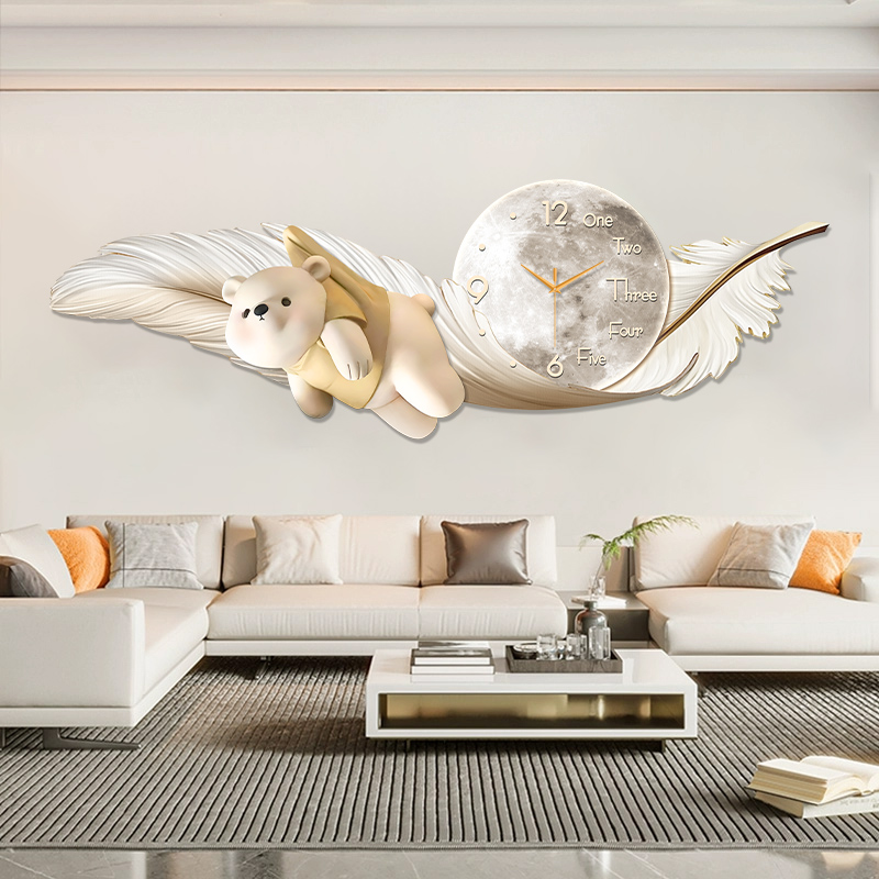 Luxury Large Wall Clock Temper - đánh giá và giá Interior Design Luxury House