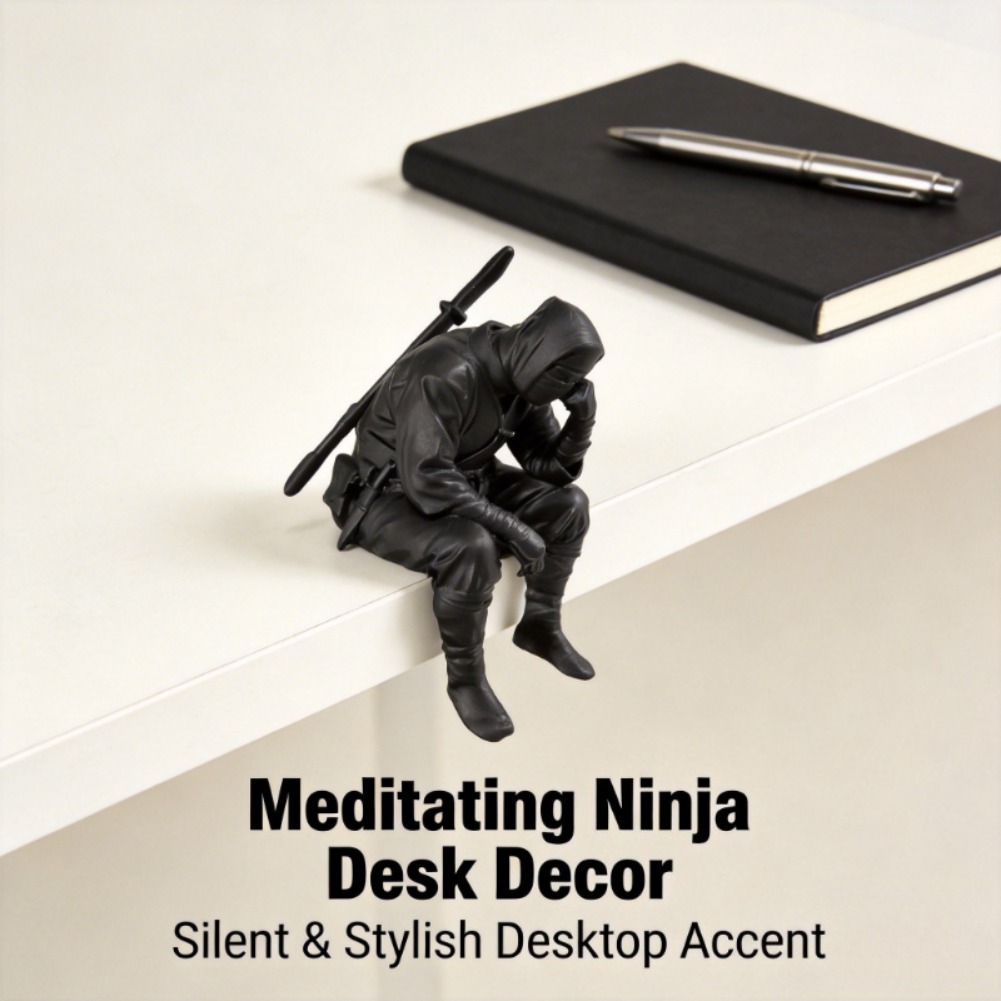 Japanese Seated Ninja Figurine - đánh giá và giá Interior Design Japan