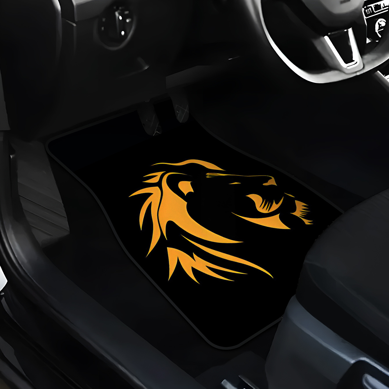 4pcs Auto Floor Mats With Lion - đánh giá và giá Interior Design Visualizer