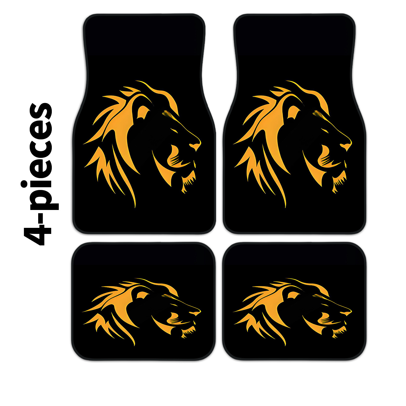 4pcs Auto Floor Mats With Lion - đánh giá và giá Interior Design Visualizer