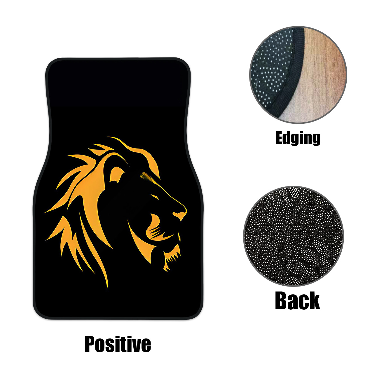 4pcs Auto Floor Mats With Lion - đánh giá và giá Interior Design Visualizer