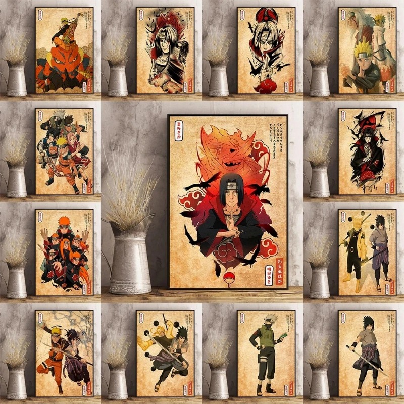 Japanese Anime Naruto Poster R - đánh giá và giá Interior Design Japan