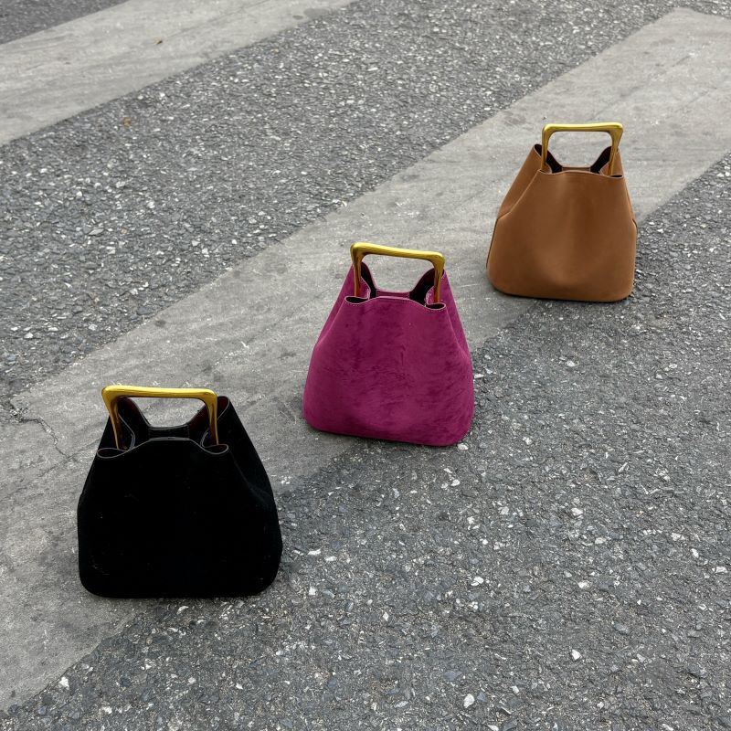 Luxury Suede Bucket Bag Women  - đánh giá và giá Interior Design Elegant