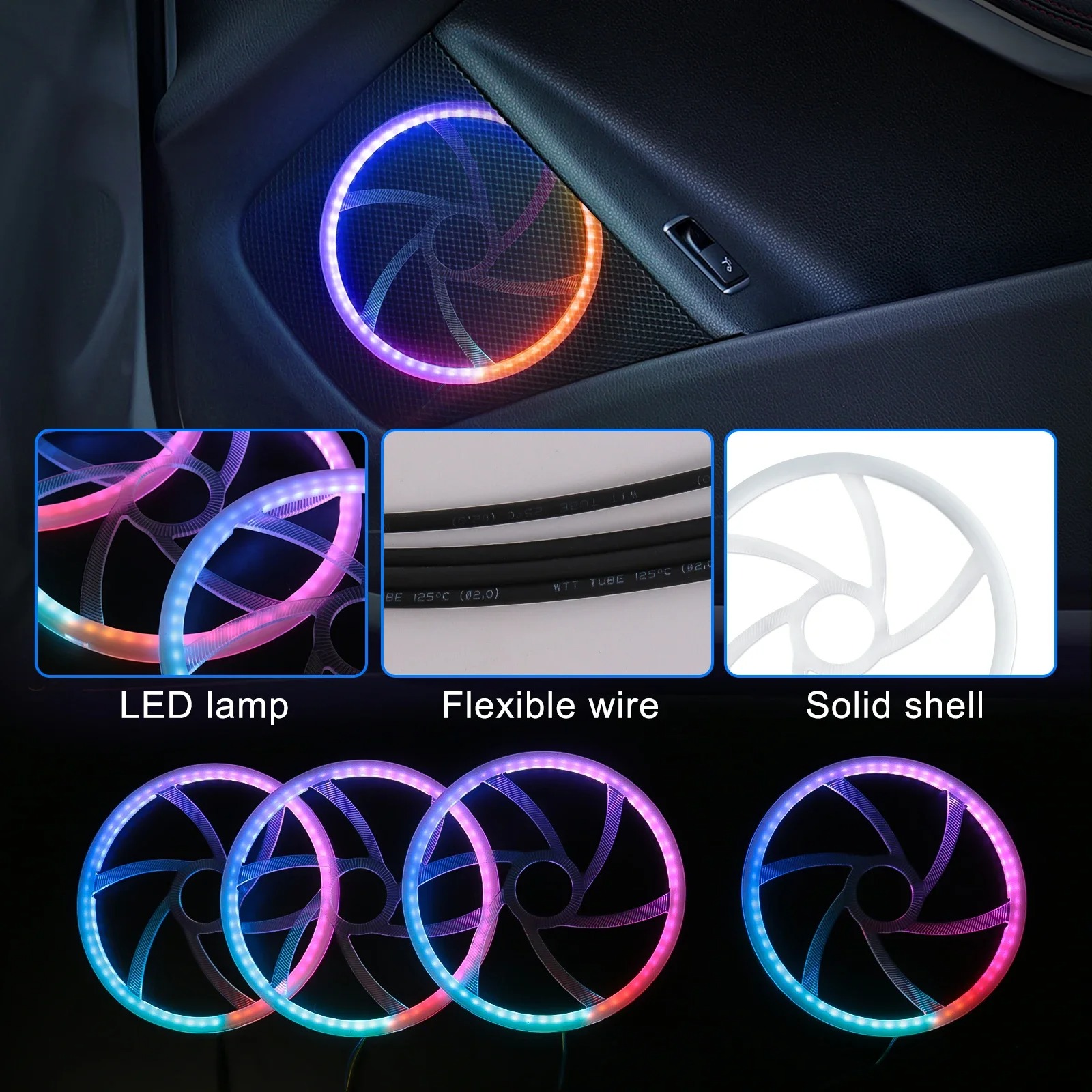 6 in 1 Exclusive Car LED Inter - đánh giá và giá Interior Design Visualizer