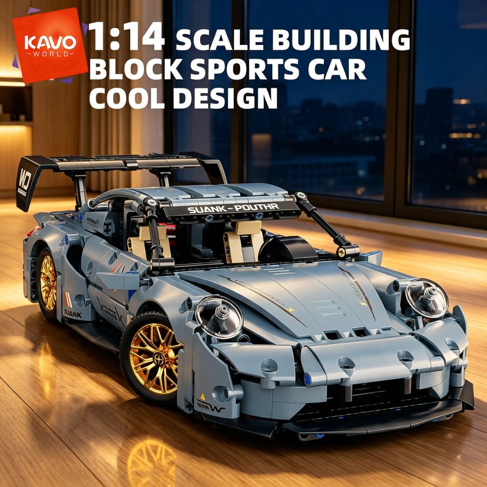 KAVOWORLD 973pcs Cool Toys Bui - đánh giá và giá Interior Design Education