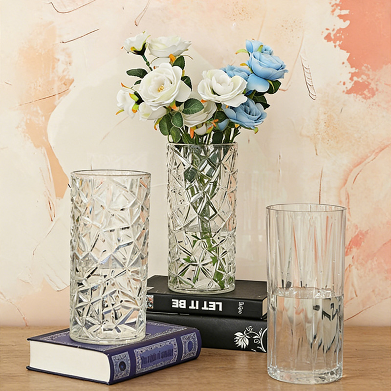 Crystal-Like Acrylic Vase- Ele - đánh giá và giá Interior Design Elegant