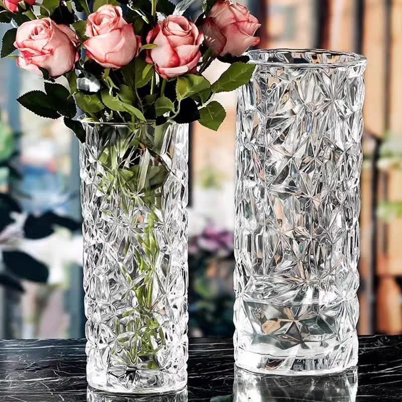 Crystal-Like Acrylic Vase- Ele - đánh giá và giá Interior Design Elegant